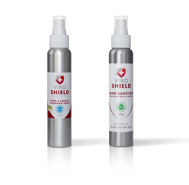 ViroShield Hand Sanitizer vs Hand & Surface Cleansing Spray: Which is Right For You?